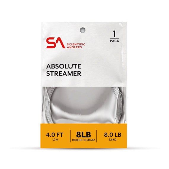 SA Absolute Streamer Leader 4\' dans le groupe Hameçons et terminal tackle / Leaders et Bas de ligne / Bas de ligne préfaits / Queues de rat l\'adresse Sportfiskeprylar.se (134781r)
