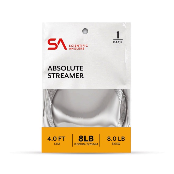 SA Absolute Streamer Leader 4\' dans le groupe Hameçons et terminal tackle / Leaders et Bas de ligne / Leaders prêts à l\'emploi / Queues de rat l\'adresse Sportfiskeprylar.se (134781r)
