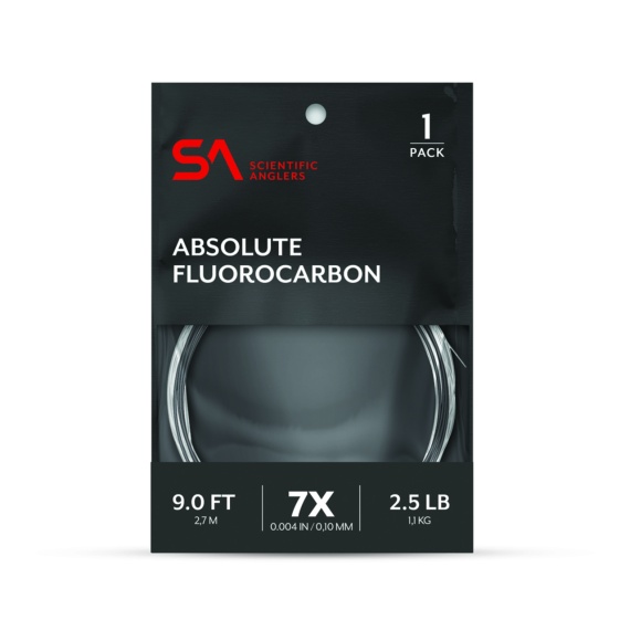 SA Absolute Fluorocarbon Tapered Leader 9\' dans le groupe Hameçons et terminal tackle / Leaders et Bas de ligne / Leaders prêts à l\'emploi / Queues de rat l\'adresse Sportfiskeprylar.se (134835r)