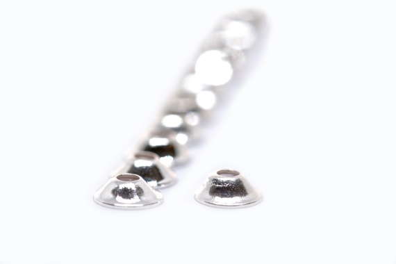 FutureFly Ufo Disc - Silver dans le groupe Hameçons et terminal tackle / Fabrication mouche / Matériel de montage de mouches / Cones l\'adresse Sportfiskeprylar.se (1350-001)