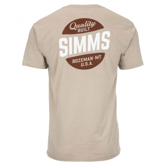 Simms Quality Built Pocket T-Shirt Khaki Heather dans le groupe Habits et chaussures / Vêtements / T-shirts l\'adresse Sportfiskeprylar.se (13518-976-30r)