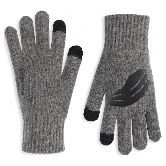 Simms Wool Full Finger Glove Steel dans le groupe Habits et chaussures / Habits / Gant peche l\'adresse Sportfiskeprylar.se (13540-030-2030r)