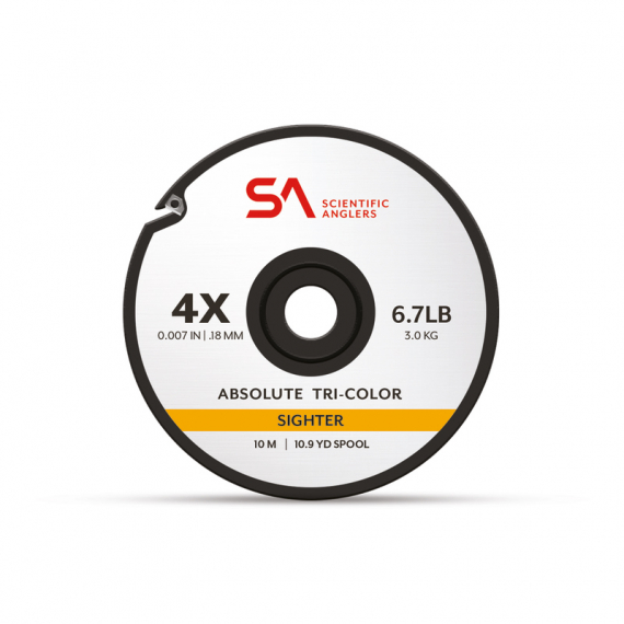 SA Absolute Tri-Color Sighter 4X (0,18 mm) dans le groupe Hameçons et terminal tackle / Leaders et Bas de ligne / Bas de ligne / Bas de ligne mouche l\'adresse Sportfiskeprylar.se (135726)