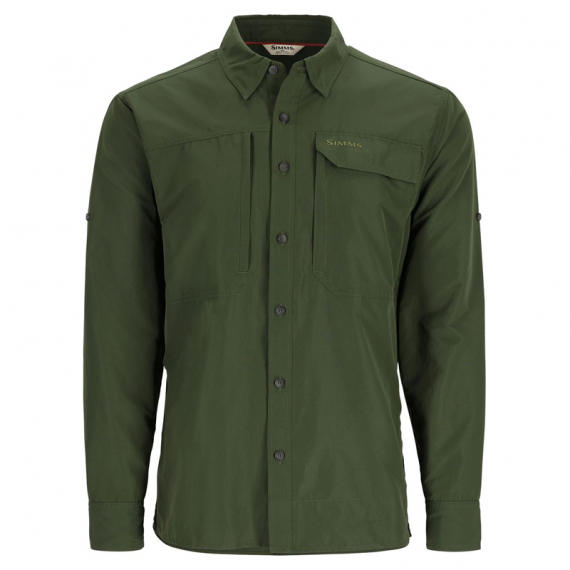 Simms Guide Shirt Riffle Green dans le groupe Habits et chaussures / Habits / Chemises l\'adresse Sportfiskeprylar.se (13645-1150-30r)