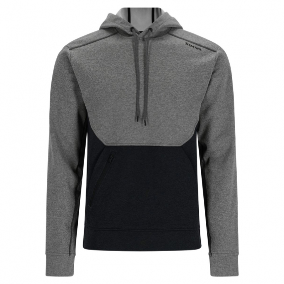 Simms CX Hoody Steel Heather/Black Heather dans le groupe Habits et chaussures / Habits / Sweats / Hoodies l\'adresse Sportfiskeprylar.se (13654-2006-30r)