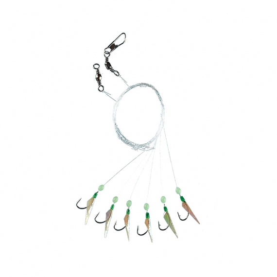 Fladen Ghost Sabiki 6 Hooks, Size 6 dans le groupe Leurre de la peche / Leurre pêche en mer / Flasher rigs et montages mer l\'adresse Sportfiskeprylar.se (1371-6)