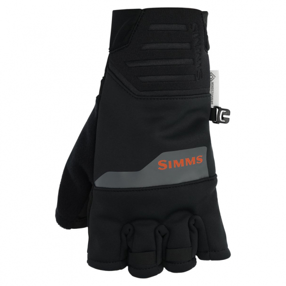 Simms Windstopper® Half-Finger Glove Black dans le groupe Habits et chaussures / Habits / Gant peche l\'adresse Sportfiskeprylar.se (13795-001-20r)