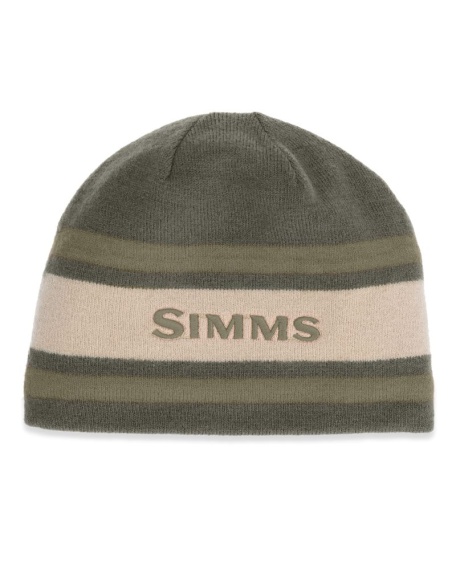 Simms Hayward Wool Beanie Dark Olive dans le groupe Habits et chaussures / Chapeau de peche, casquette peche / Bérets et chapeaux l\'adresse Sportfiskeprylar.se (13807-304-00)