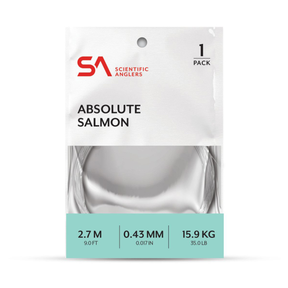 SA Absolute Salmon Leader 9\' dans le groupe Hameçons et terminal tackle / Leaders et Bas de ligne / Leaders prêts à l\'emploi / Queues de rat l\'adresse Sportfiskeprylar.se (138482r)