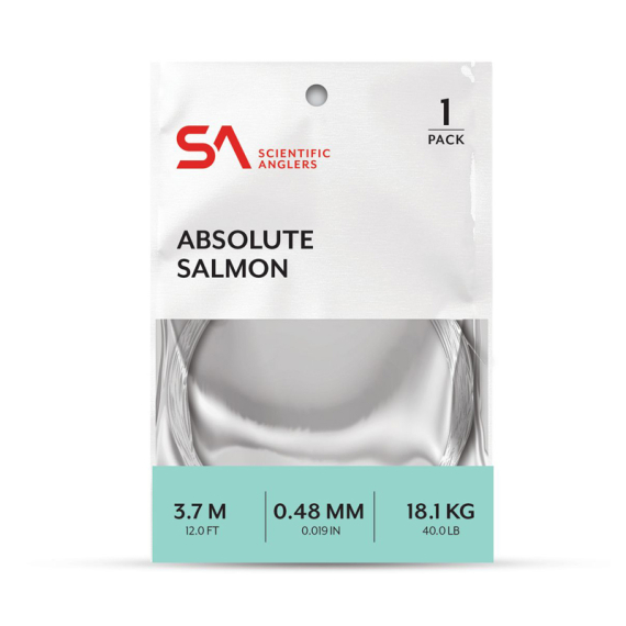SA Absolute Salmon Leader 12\' dans le groupe Hameçons et terminal tackle / Leaders et Bas de ligne / Leaders prêts à l\'emploi / Queues de rat l\'adresse Sportfiskeprylar.se (138536r)