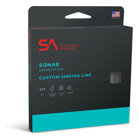 SA Sonar Camo Intermediate WF Fly Line dans le groupe Lignes de pêche / Lignes de pêche à la mouche / Soies une main l\'adresse Sportfiskeprylar.se (139205r)