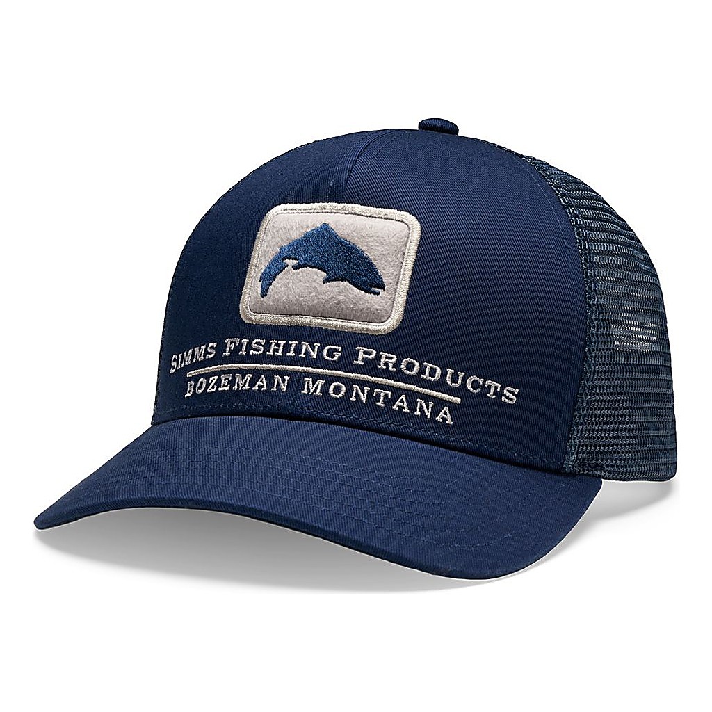 Simms Double Haul Icon Trucker Huckleberry dans le groupe Vêtements & Chaussures / Casquettes, Bonnets & Chapeaux l\'adresse Sportfiskeprylar.se (14032-1163-00)