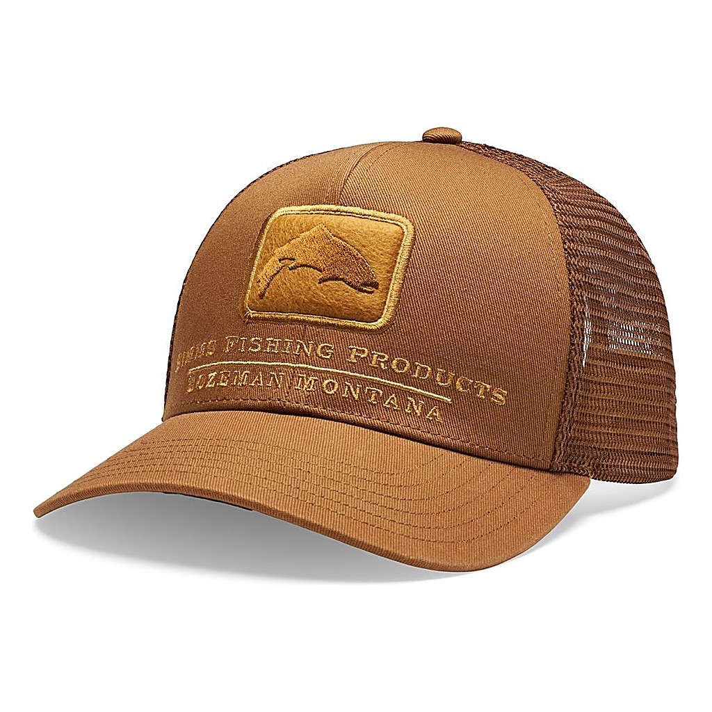 Simms Double Haul Icon Trucker Cobia dans le groupe Vêtements & Chaussures / Casquettes, Bonnets & Chapeaux l\'adresse Sportfiskeprylar.se (14032-1229-00)