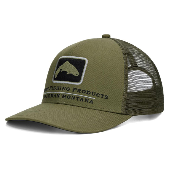 Simms Double Haul Icon Trucker Loden dans le groupe Habits et chaussures / Chapeau de peche, casquette peche / Casquettes l\'adresse Sportfiskeprylar.se (14032-302-00)