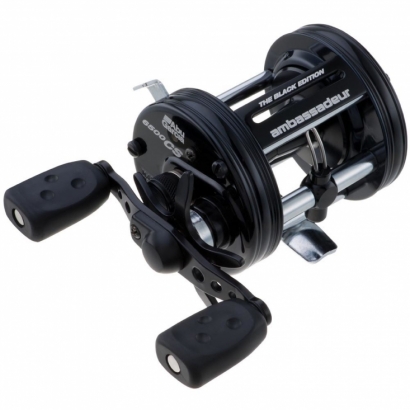 Ambassadeur Pro Rocket - Black Edition dans le groupe Moulinet de pêche / Moulinet casting / Moulinets profil rond l\'adresse Sportfiskeprylar.se (1403380r)
