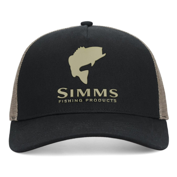 Simms Double Haul Trucker - Stone Black dans le groupe Habits et chaussures / Chapeau de peche, casquette peche / Casquettes l\'adresse Sportfiskeprylar.se (14035-1246-00)