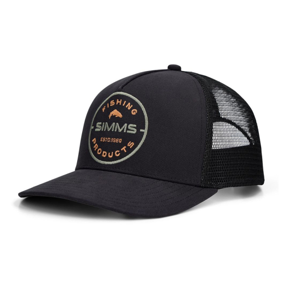Simms Double Haul Trucker - Black Rounder dans le groupe Nouveautés / Simms Nouveautés l\'adresse Sportfiskeprylar.se (14035-1455-00)