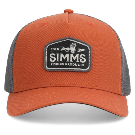 Simms Double Haul Trucker Simms Orange dans le groupe Habits et chaussures / Casquettes et chapeaux / Casquettes / Casquettes trucker l\'adresse Sportfiskeprylar.se (14035-800-00)