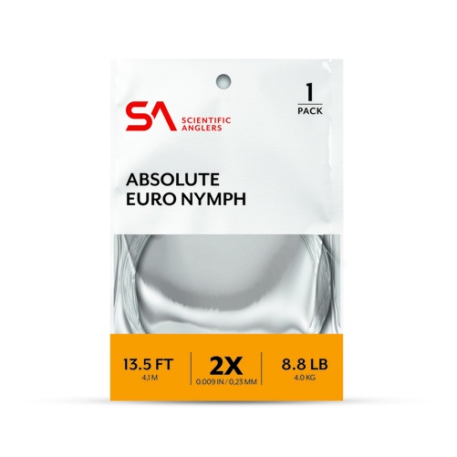 SA Absolute Euro Nymph Leader 13.5\' dans le groupe Hameçons et terminal tackle / Leaders et Bas de ligne / Leaders prêts à l\'emploi / Queues de rat l\'adresse Sportfiskeprylar.se (140461r)