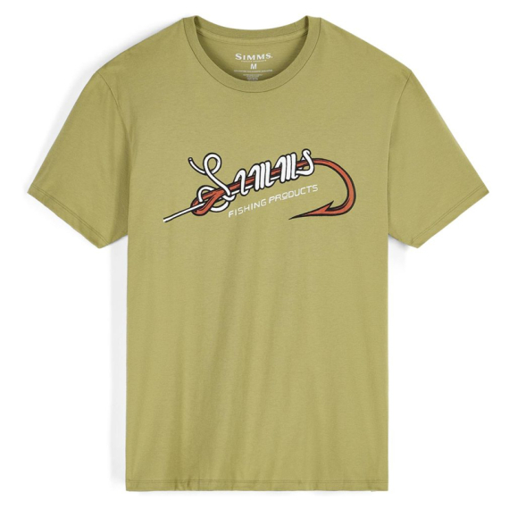 Simms Hook & Loop T-Shirt Tent Green dans le groupe Habits et chaussures / Habits / T-shirts l\'adresse Sportfiskeprylar.se (14102-1347-20r)