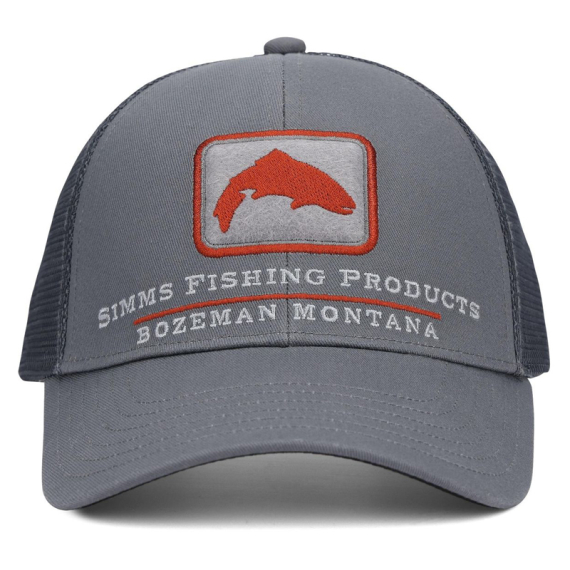 Simms Single Haul Small Fit Trucker Gunmetal dans le groupe Habits et chaussures / Chapeau de peche, casquette peche / Casquettes l\'adresse Sportfiskeprylar.se (14107-1343-00)