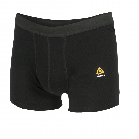 Aclima Warmwool Boxershorts Jet Black dans le groupe Habits et chaussures / Habits / Vêtements chauds et sous vêtements / Sous l\'eau l\'adresse Sportfiskeprylar.se (142002001-05r)