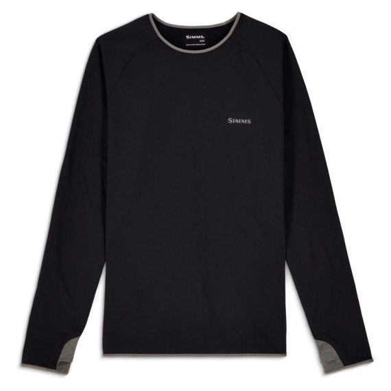 Simms Strata 200 Crew Black dans le groupe Habits et chaussures / Habits / Vêtements chauds et sous vêtements / Sous-vêtements hauts l\'adresse Sportfiskeprylar.se (14228-001-20r)