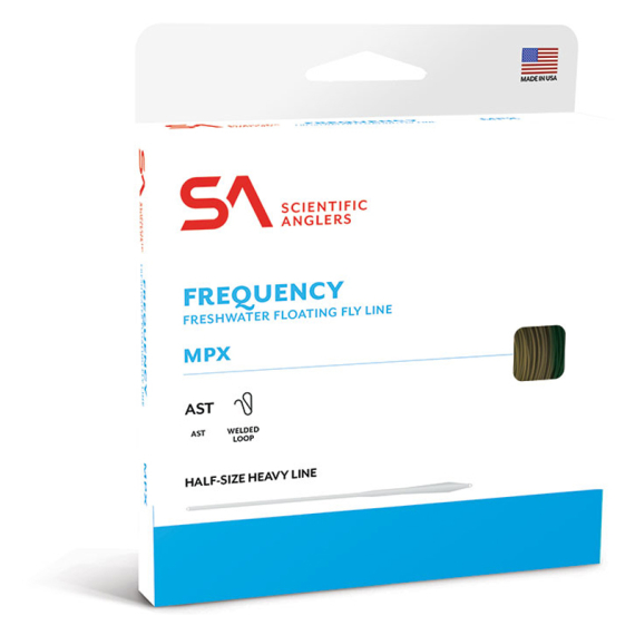 SA Frequency MPX Moss WF Floating Fly Line dans le groupe Lignes de pêche / Lignes de pêche à la mouche / Soies une main l\'adresse Sportfiskeprylar.se (142656r)