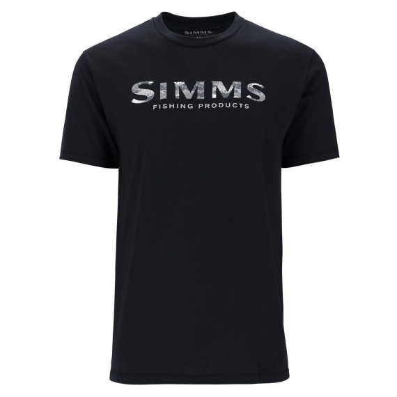 Simms Shroud Fill Logo T-Shirt Black dans le groupe Habits et chaussures / Habits / T-shirts l\'adresse Sportfiskeprylar.se (14276-001-20r)