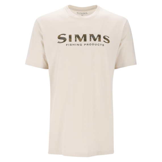 Simms Shroud Fill Logo T-Shirt Natural dans le groupe Habits et chaussures / Habits l\'adresse Sportfiskeprylar.se (14276-1290-20r)