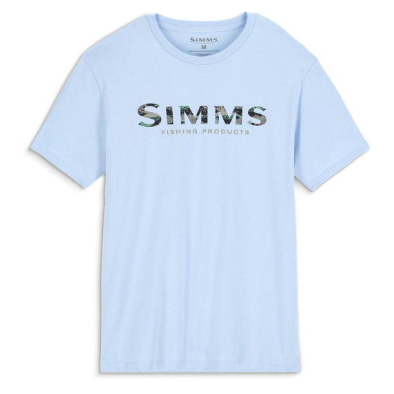 Simms Shroud Fill Logo T-Shirt Sky Blue dans le groupe Habits et chaussures / Habits / T-shirts l\'adresse Sportfiskeprylar.se (14276-434-20r)