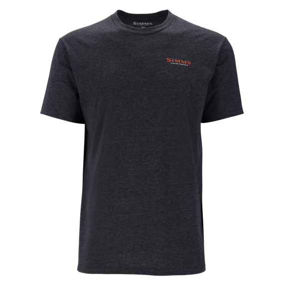 Simms Let It Fly T-Shirt Charcoal Heather dans le groupe Habits et chaussures / Habits / T-shirts l\'adresse Sportfiskeprylar.se (14278-086-20r)