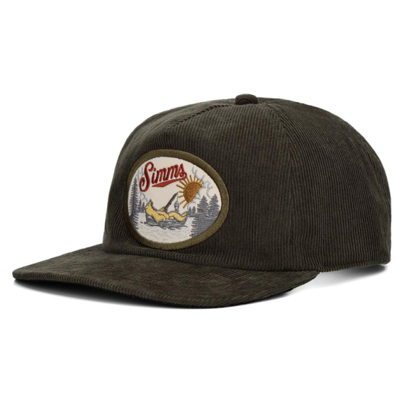 Simms Double Haul Corduroy Loden dans le groupe Habits et chaussures / Chapeau de peche, casquette peche / Casquettes l\'adresse Sportfiskeprylar.se (14291-302-00)
