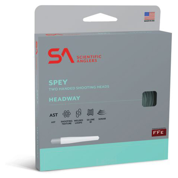 SA Headway Belly I/S3 Orange/Leaf Green/Dk.Green dans le groupe Lignes de pêche / Lignes de pêche à la mouche / Têtes de ligne l\'adresse Sportfiskeprylar.se (143134r)