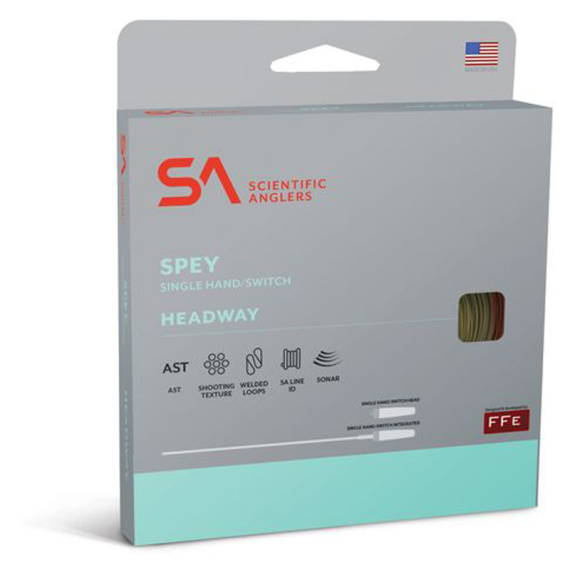 SA Headway Single Hand/Switch Integrated Float Grass/Orange/Mustard dans le groupe Lignes de pêche / Lignes de pêche à la mouche / Changer de soie l\'adresse Sportfiskeprylar.se (144070r)