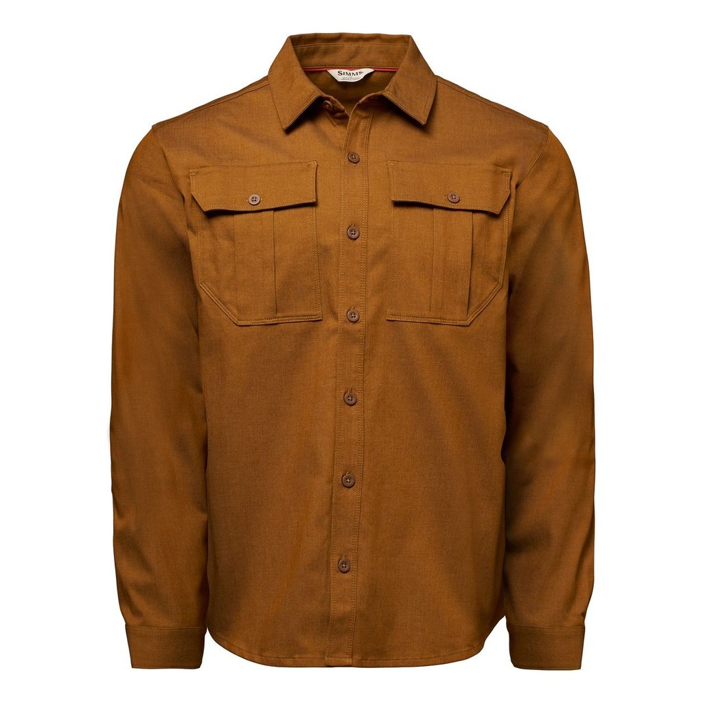 Simms Harbor Work Shirt Cobia dans le groupe Vêtements & Chaussures / Vêtements / Chemises l\'adresse Sportfiskeprylar.se (14536-1229-30r)