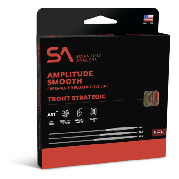 SA Amplitude Smooth Trout Strategic 8.5 dans le groupe Lignes de pêche / Lignes de pêche à la mouche / Soies une main l\'adresse Sportfiskeprylar.se (145510r)