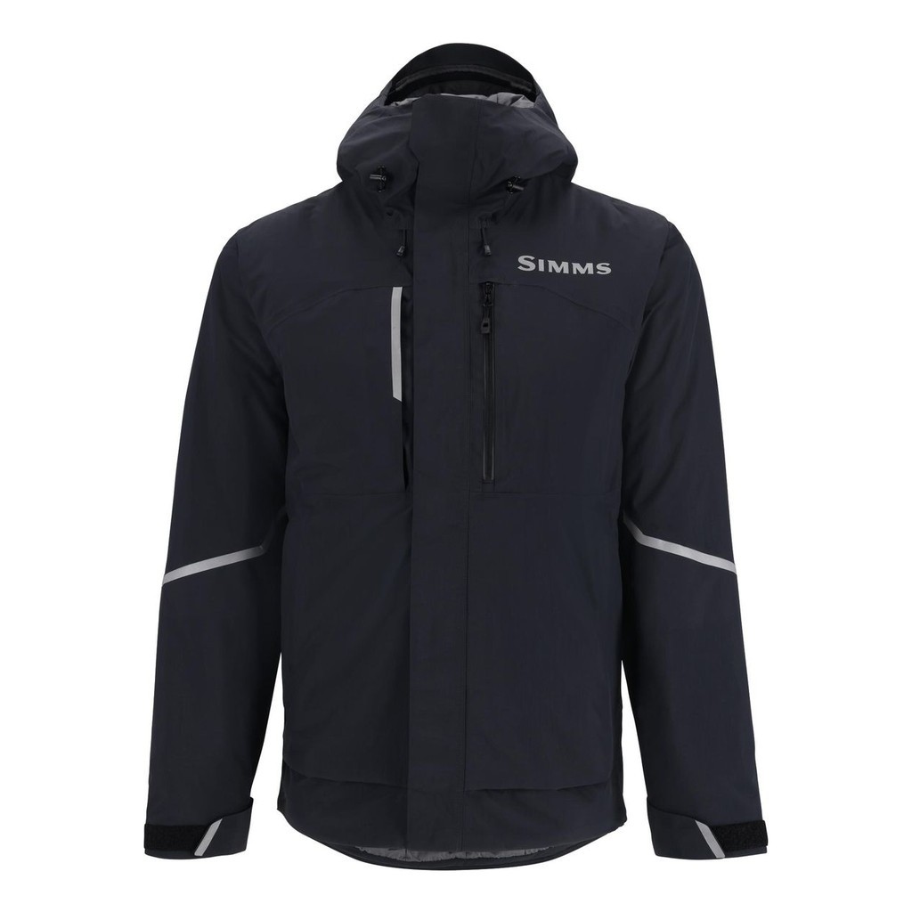 Simms Challenger Insulated Jacket Black dans le groupe Vêtements & Chaussures / Vêtements / Vestes de pêche / Vestes à doublure en duvet et synthétique l\'adresse Sportfiskeprylar.se (14673-001-20r)