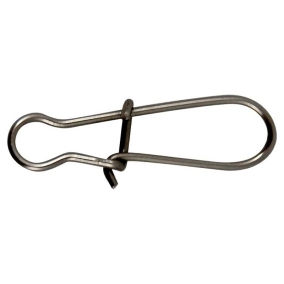 Agrafe De Pêche Decoy Round Snap N°1 - Résistance 10kg (22 Lbs), Grise - Pour Leurres, Eau Douce Agrafe De Pêche Decoy Round Snap N°1 - Résistance 10kg (22 Lbs), Grise - Pour Leurres, Eau Douce