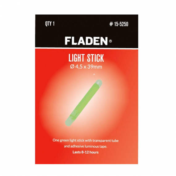 Fladen Glow Stick 4.5x39mm (10pcs) dans le groupe Accessoires de pêche / Détecteurs de touches et indicateurs / Bâtons lumineux l\'adresse Sportfiskeprylar.se (15-5251)