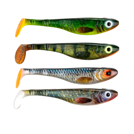 Svartzonker McPrey 12cm Realistic Kit (4-pack) dans le groupe Leurre de la peche / Leurre souple / Jigs pour perches et pour sandres l\'adresse Sportfiskeprylar.se (1524546)