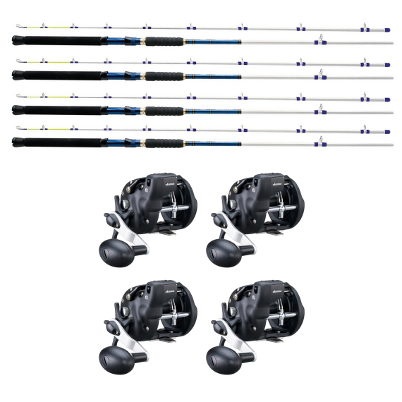Okuma Magda Finn 7\'0 15-30lbs w. Magda Pro 20DXT Trolling Combo 4-Pack dans le groupe Kit de pêche / Kits traîne l\'adresse Sportfiskeprylar.se (154114NO-4-PACK)