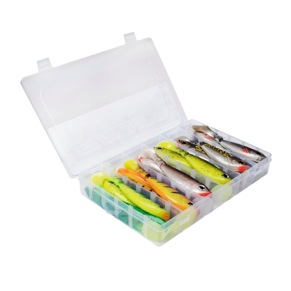 Berkley Pulse Shad MixBox 14cm 24pcs dans le groupe Leurre de la peche / Kits leurres / kits leurres souples l\'adresse Sportfiskeprylar.se (1543980)