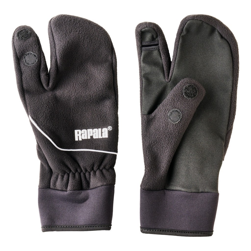 Rapala Soft Shell Open Finger Lobster Gloves Black dans le groupe Vêtements & Chaussures / Vêtements / Gant peche l\'adresse Sportfiskeprylar.se (154661NOr)