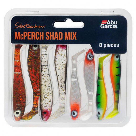 Abu Garcia McPerch Shad Mix (8-pack) dans le groupe Leurre de la peche / Leurre souple / Jigs pour perches et pour sandres l\'adresse Sportfiskeprylar.se (1550273)