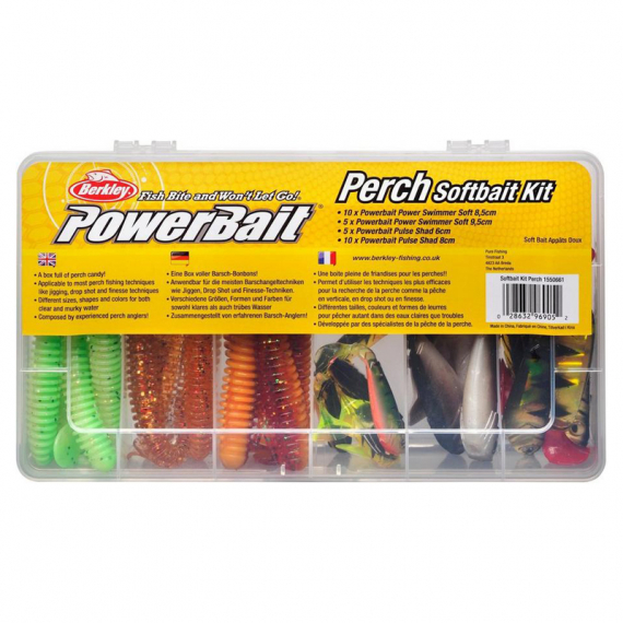 Berkley PowerBait JiggKit Perch dans le groupe Techniques de pêche l\'adresse Sportfiskeprylar.se (1550661)