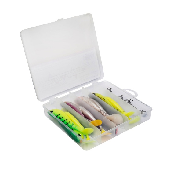 Berkley Pulse Shad Box Incl. Jigheads 11cm dans le groupe Leurre de la peche / Kits leurres / kits leurres souples l\'adresse Sportfiskeprylar.se (1550664)