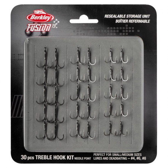 Berkley Fusion19 Treble Kit Small 30pcs dans le groupe Hameçons et terminal tackle / Hamecon peche l\'adresse Sportfiskeprylar.se (1550775)