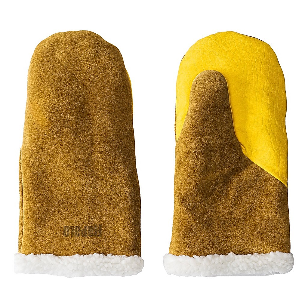 Rapala Winter Mitten Deer Leather Teddy Lining Yellow dans le groupe Vêtements & Chaussures / Vêtements / Gant peche l\'adresse Sportfiskeprylar.se (156910NOr)
