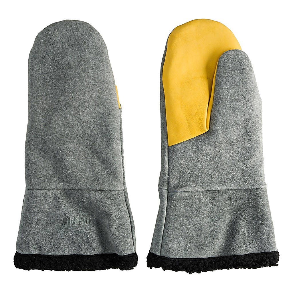 Rapala Winter Leather Mitten Fur Lining Grey/Yellow dans le groupe Vêtements & Chaussures / Vêtements / Gant peche l\'adresse Sportfiskeprylar.se (156918NOr)